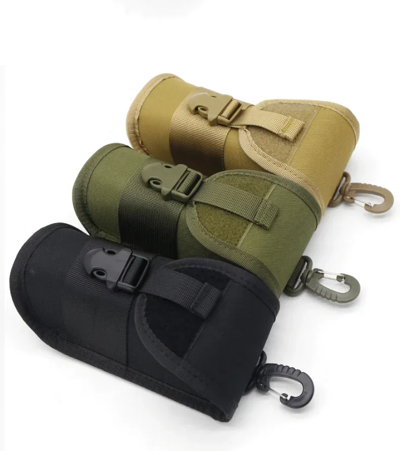 Edc Carry Fanny Pack - 戦術的なモールメガネポーチサングラスホルダーオーガナイザー EDC ウエストパックバッグ屋外ハイキング狩猟眼鏡ゴーグルケースポーチ