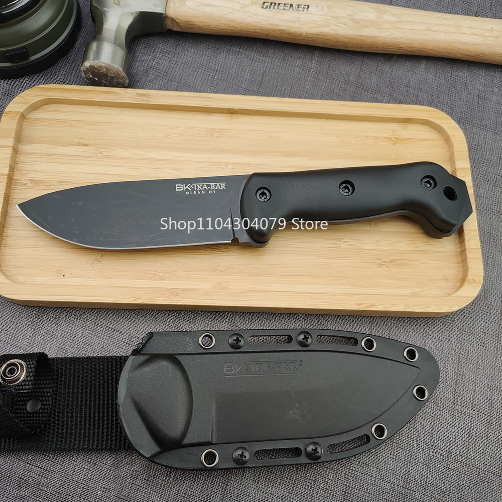 耐久性に優れた固定式ナイフ - BK2 ナイロン繊維ハンドル - Edc Carry Kit のレビューと価格