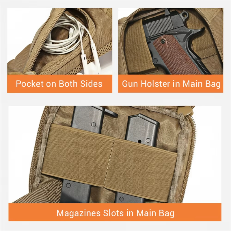 隠し携帯用ウエストポーチ、タクティカルピストル収納バッグ、盗 - Edc Carry Fanny Pack のレビューと価格