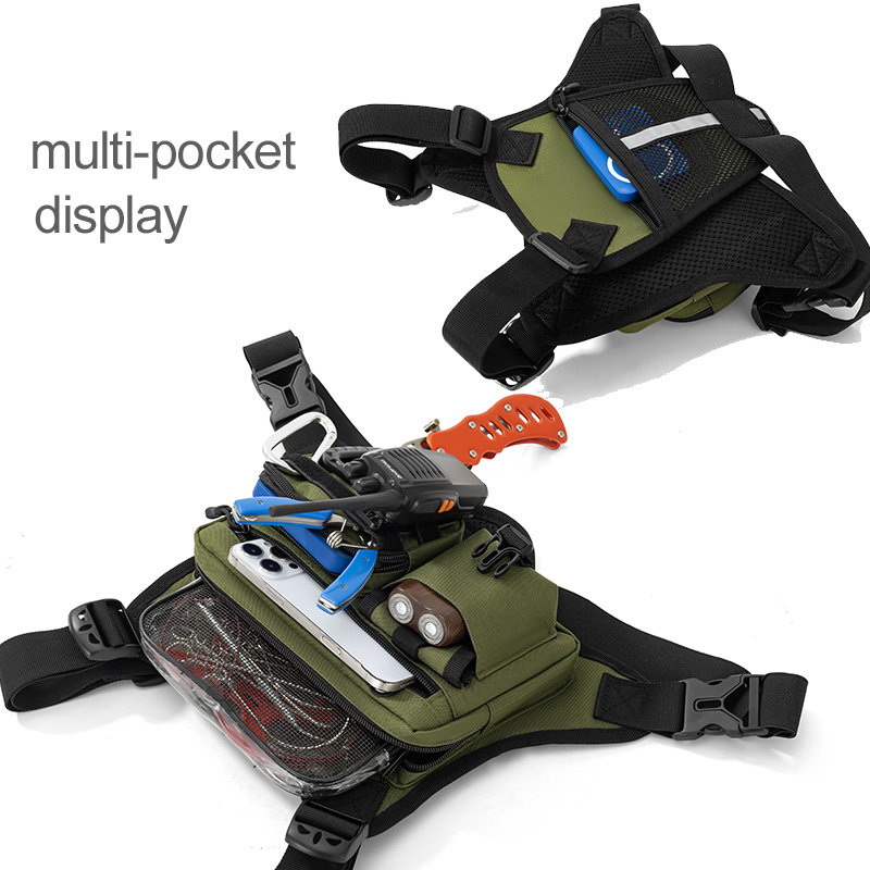 アウトドアスポーツチェストバッグベスト メンズ レディース  - Edc Carry Kit のレビューと価格