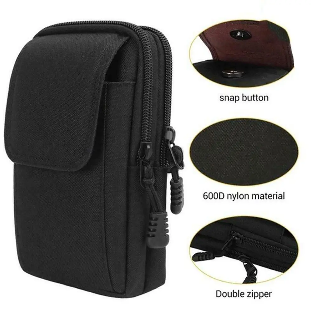 メンズ用タクティカルMOLLEベルトウエストポーチ。ランニン - Edc Carry Fanny Pack のレビューと価格