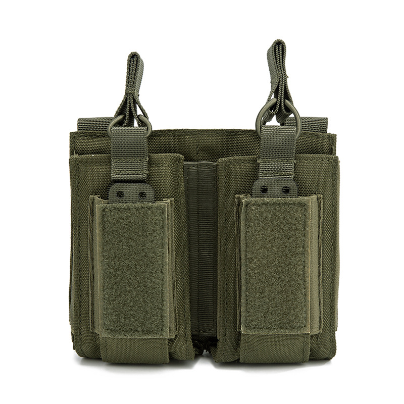 M4 M14 M16 MOLLE対応 ダブルマガジンポーチ  - Edc Carry Fanny Pack のレビューと価格