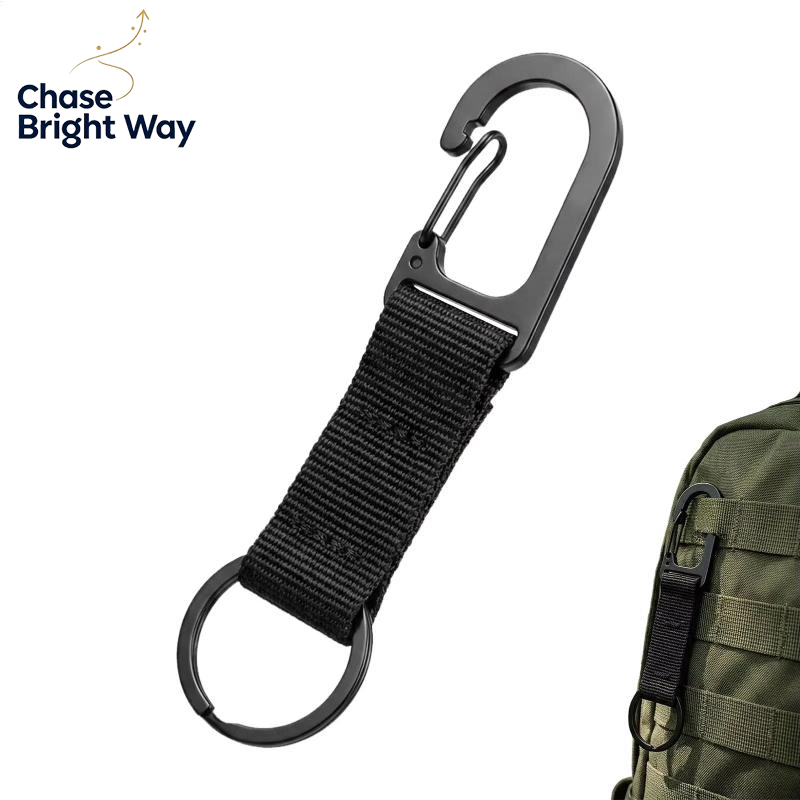 小型で持ち運びやすいウェビングスプリング式カラビナ。日常使い - Edc Carry Clip のレビューと価格